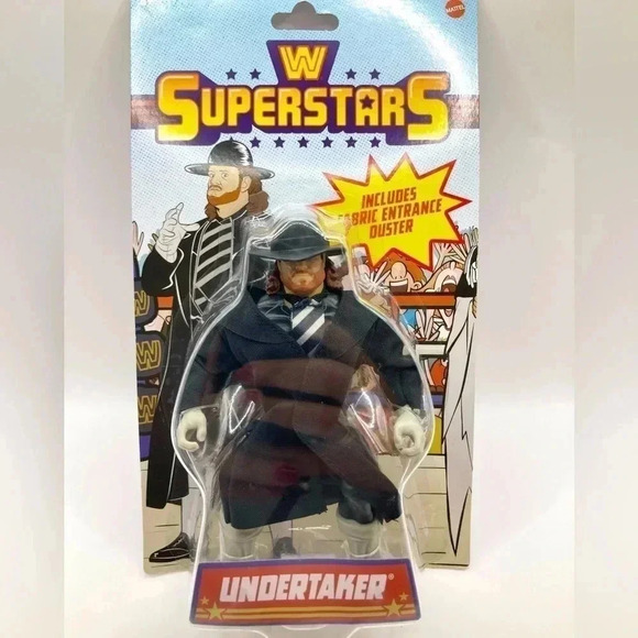 WWE Superstars UNDERTAKER w/Entrance Duster 6" Action Figure 2022 Mattel #2 - Picture 1 of 5